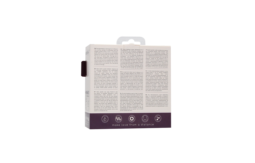 Draadloze Vibrerende G-Spot Ei