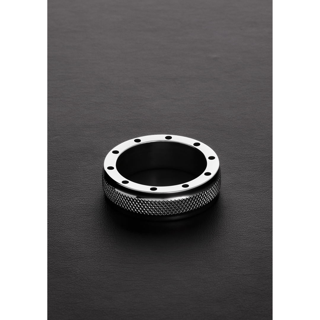 COOL en KNURL C-Ring | Koel, Sterk & Uniek Cockring staal