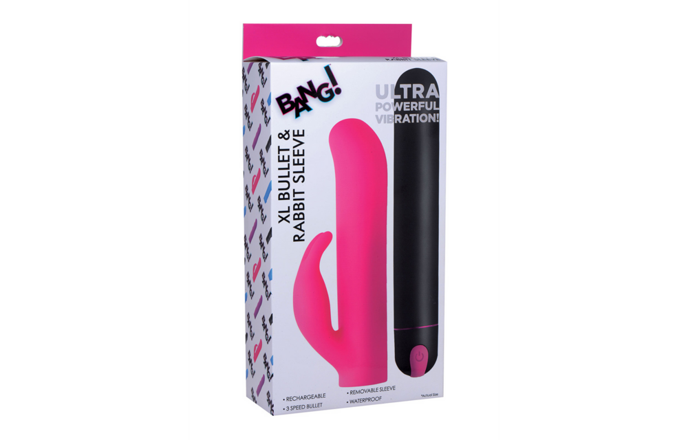 XL Bullet & Rabbit siliconen sleeve – Ultiem genot & kracht