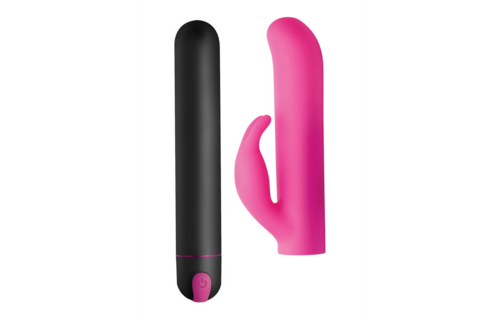 XL Bullet & Rabbit silicone sleeve – Ultimate pleasure & power
