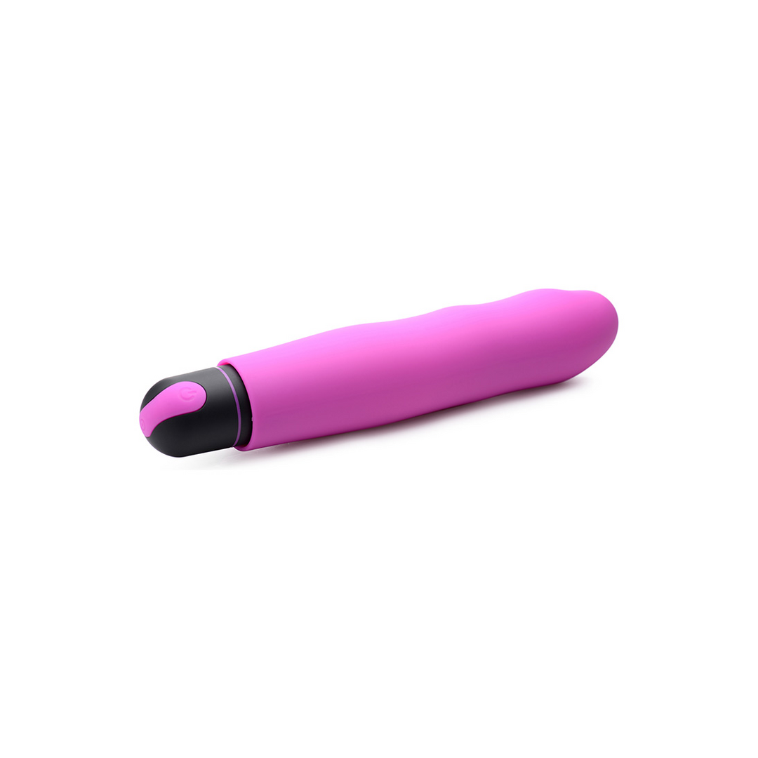 XL Bullet and Wavy Sleeve – Realistic Silicone Dildo 25 cm