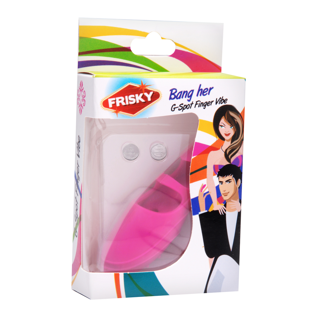 Bang Her Siliconen G-Spot Vingervibrator – Ultieme Stimulatie