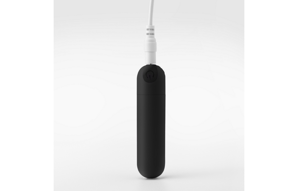 iMoan - Rechargeable Vibrating Bullet - Black