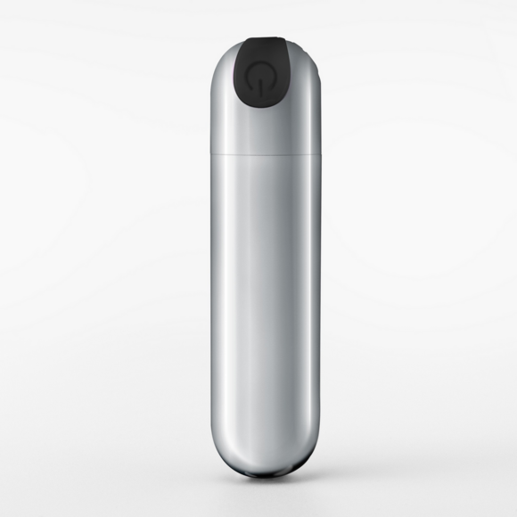 iMoan Wiederaufladbarer Bullet-Vibrator – Leistungsstark & Diskret Silber