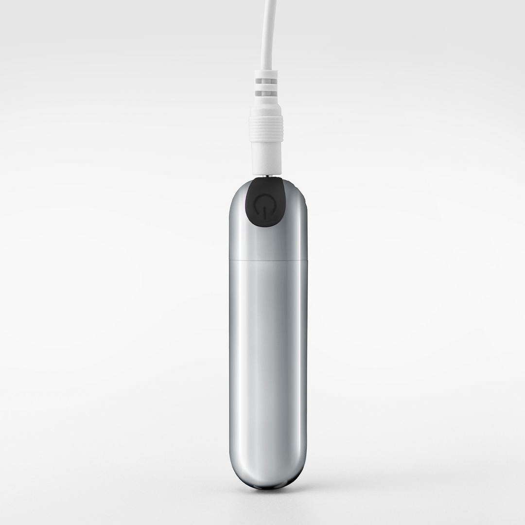 iMoan Oplaadbare Bullet Vibrator - Krachtig & Discreet Zilver