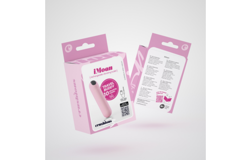 iMoan Babyrosa – Wiederaufladbarer Bullet-Vibrator, wasserdicht