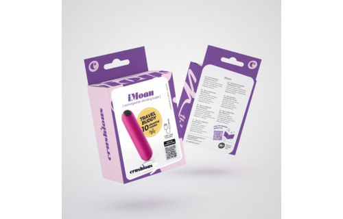iMoan - Wiederaufladbarer Vibrationsbullet - Pink