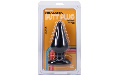 Classic Butt Plug Black 13.7 cm – Comfort & Safety