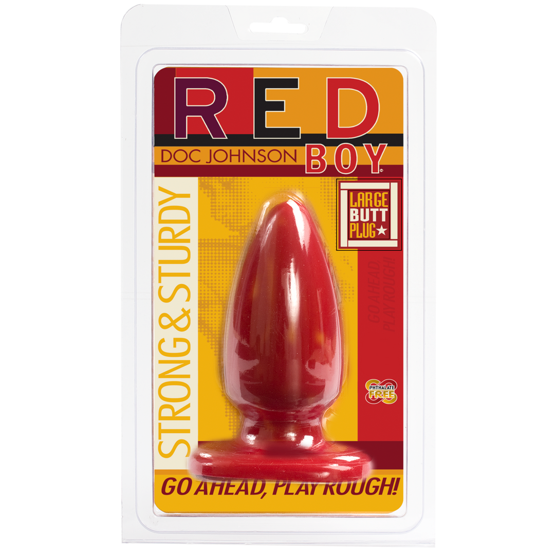 Rode Jong Buttplug L 12,7 cm – Stevig & Veilig Plezier