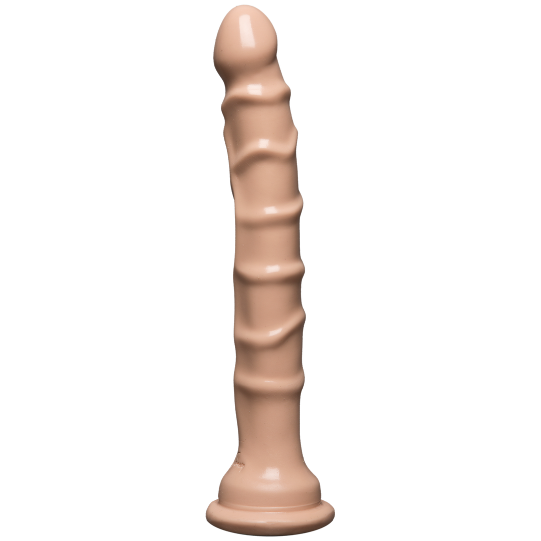 Slimline Dong with Suction Cup - 8 / 20 cm - Vanilla