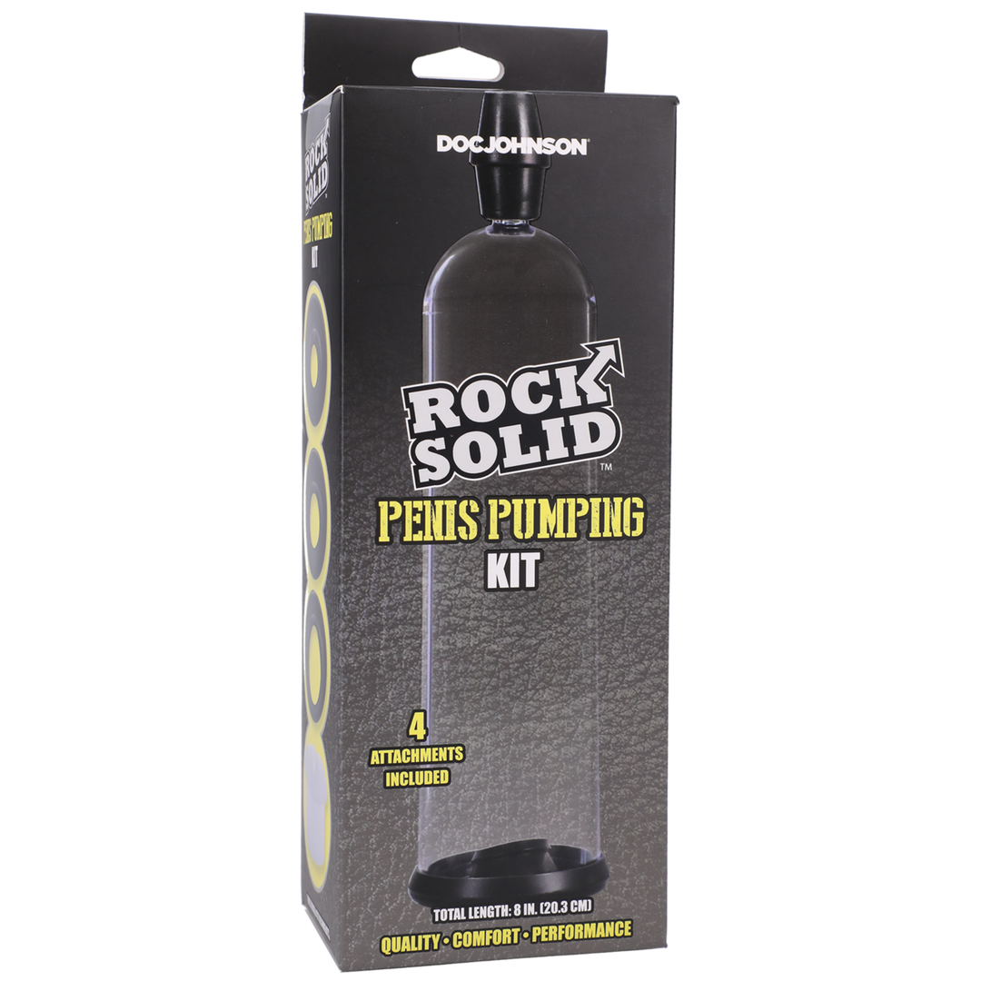 Penis Pump Set – Bigger, Thicker Erections with Doc Johnson