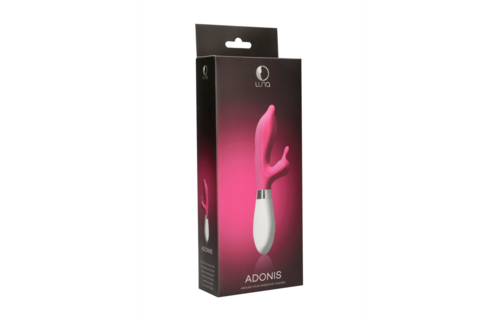 Adonis Klitorisstimulator Rosa | Leistungsstarker Vibrator 21,5 cm