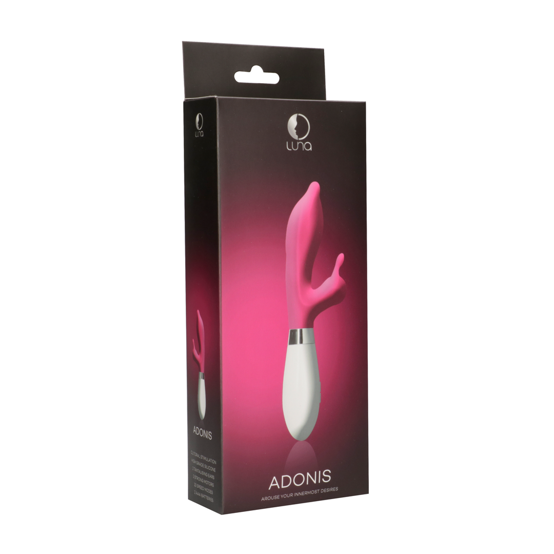 Adonis Clitoral Stimulator Pink | Powerful Vibrator 21.5 cm