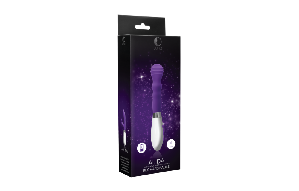 Alida Rechargeable Vibrator - Stylish & Powerful Pleasure
