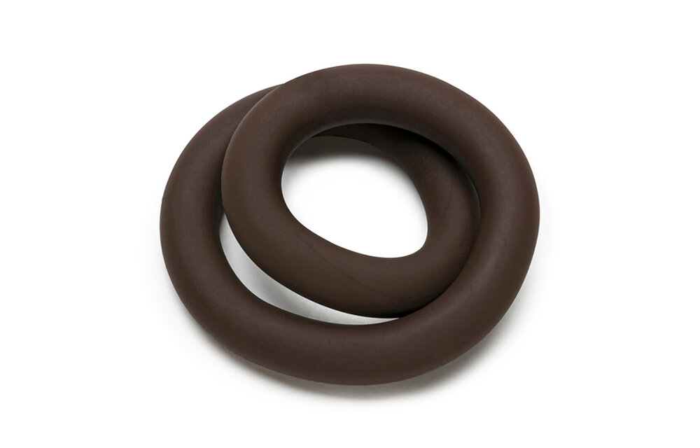 Silicone Hefty Wrap Ring Cockring 22,9 cm Huidskleur - Comfort