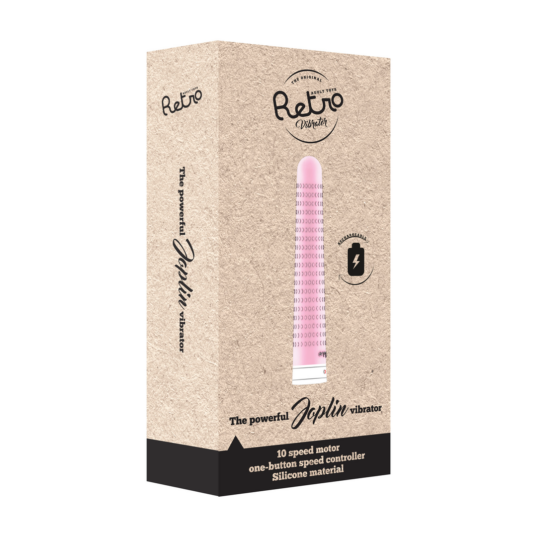 Joplin Vibrator Roze | Retro Design & Krachtige Stimulatie