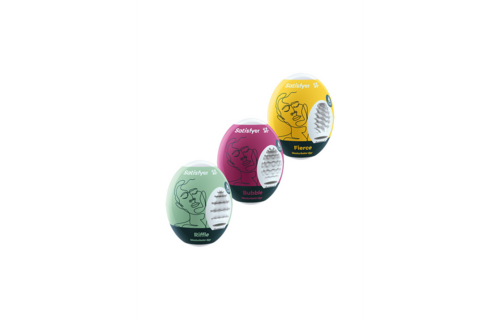 Satisfyer Masturbator Egg Set – Intens & Natuurlijk Genot