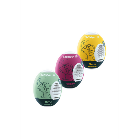 Satisfyer Masturbator Egg Set – Intensives & natürliches Vergnügen