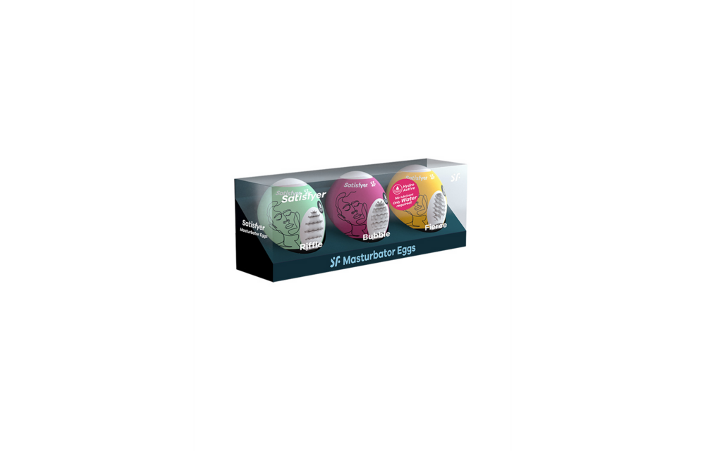 Satisfyer Masturbator Egg Set – Intense & Natural Pleasure