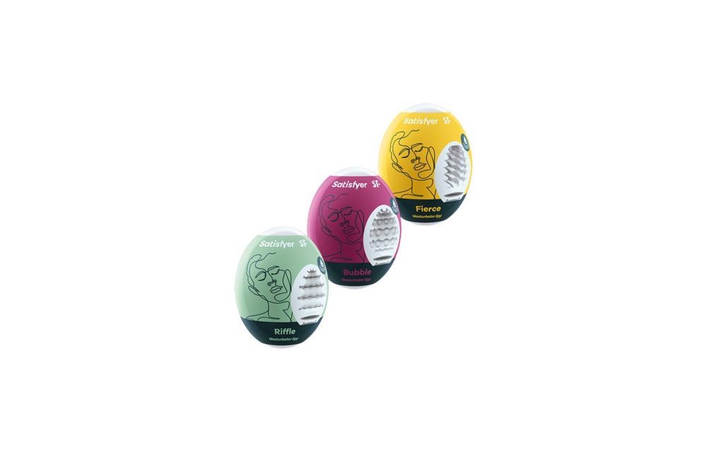 Satisfyer Masturbator Egg Set – Intense & Natural Pleasure