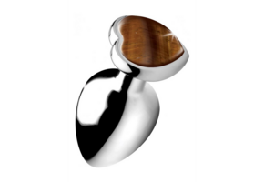 Tiger Eye Heart Butt Plug Large 9.4 cm – Fearless Pleasure