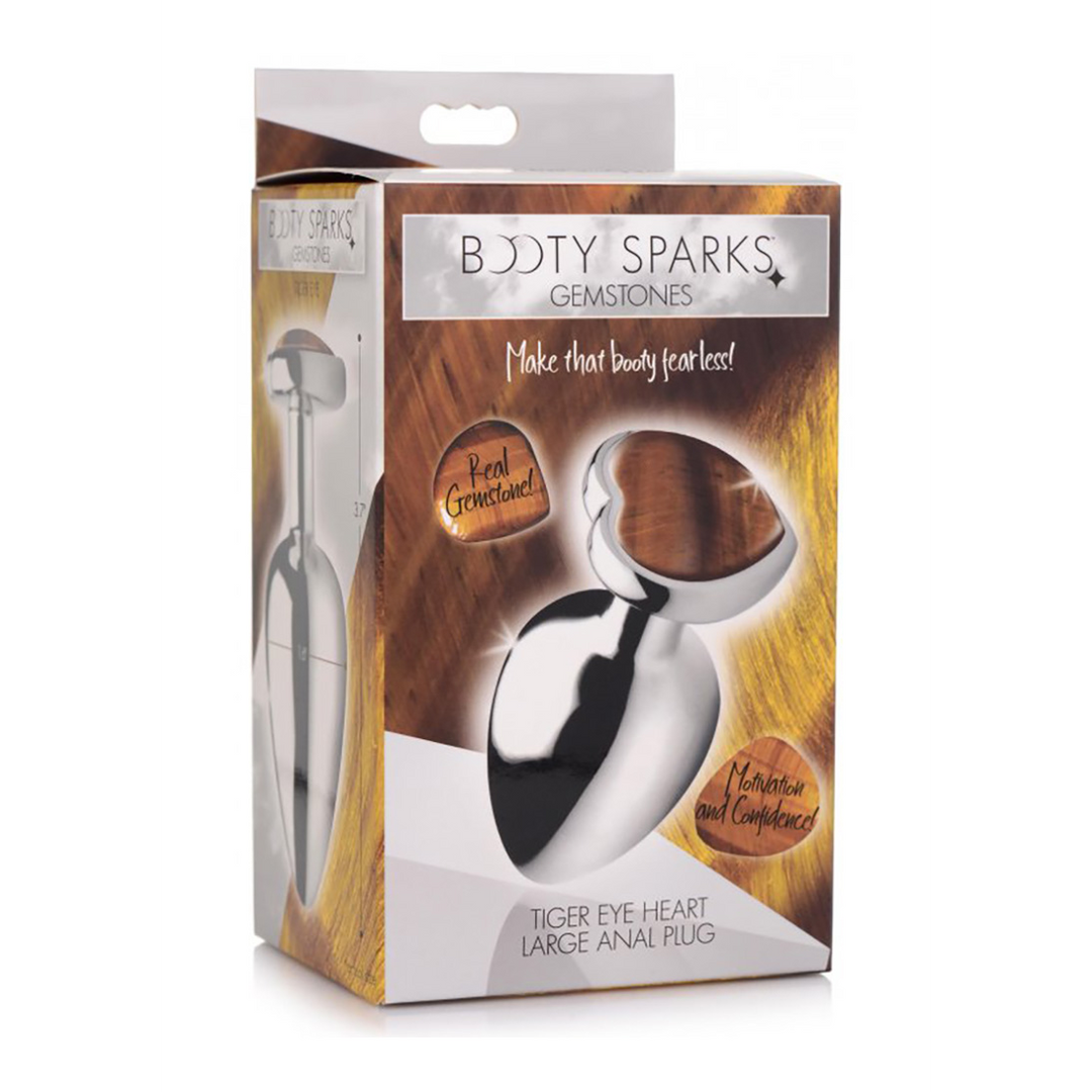 Tiger Eye Heart Butt Plug Large 9.4 cm – Fearless Pleasure