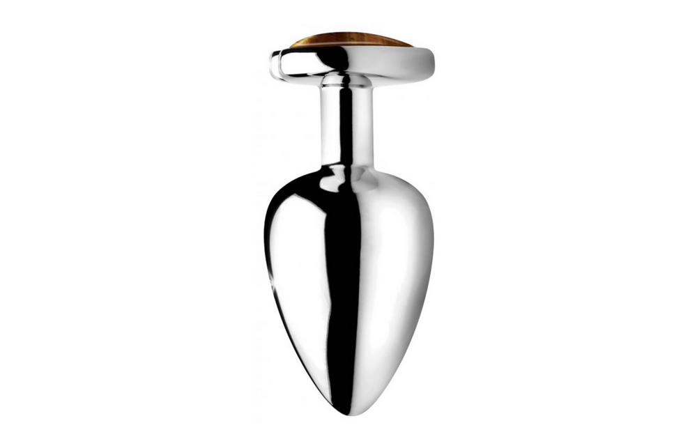 Tiger Eye Heart Butt Plug Large 9.4 cm – Fearless Pleasure