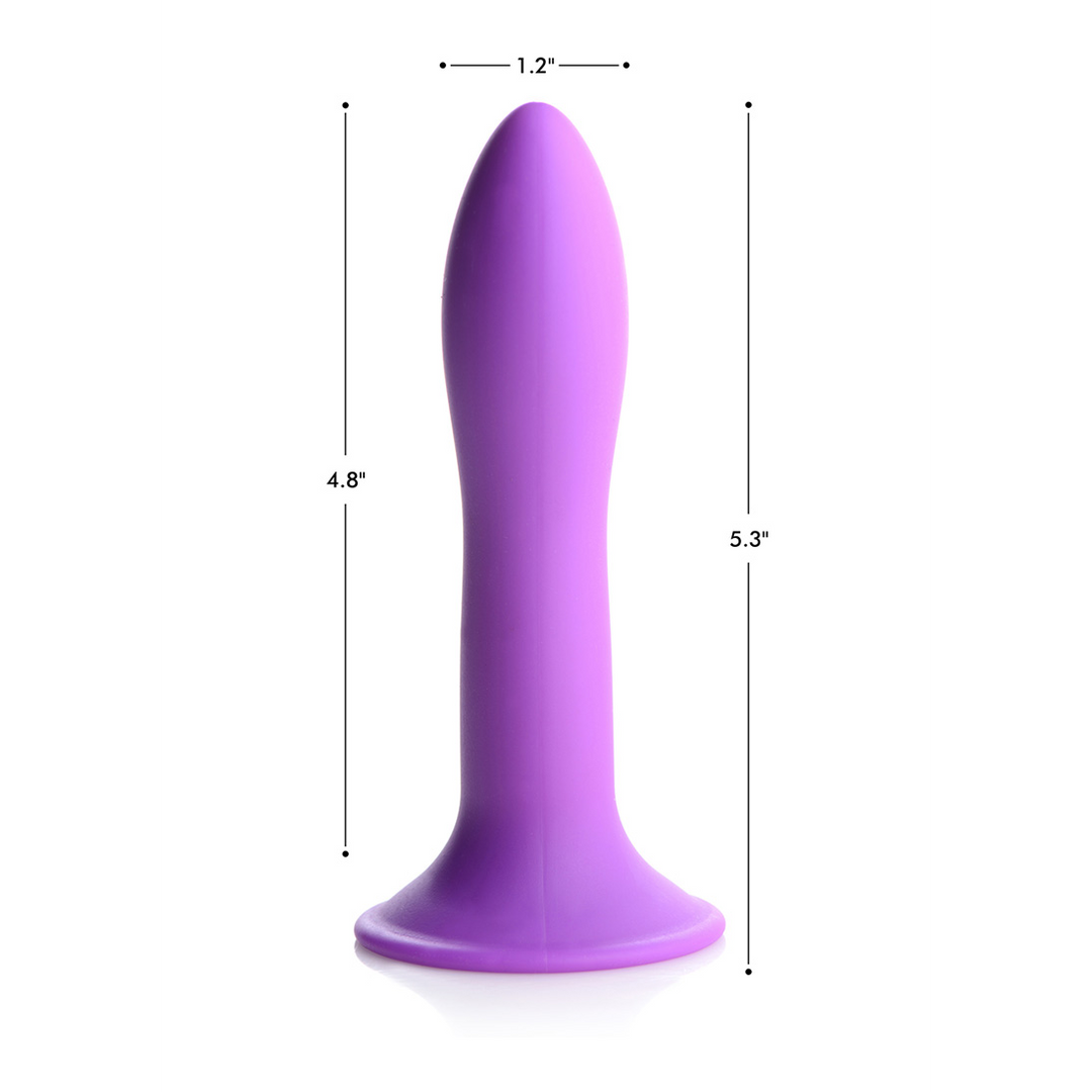 Quetschbarer schlanker Dildo 13,4 cm – Intensives Nippelvergnügen XR Brands