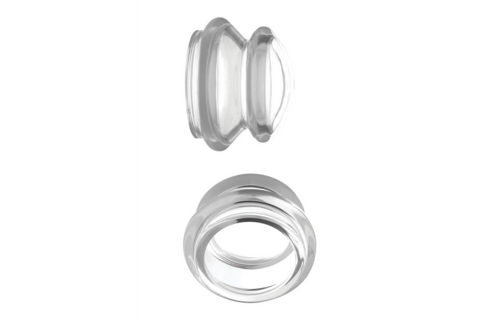 Clear Plungers - Silicone Nipple Suckers - S