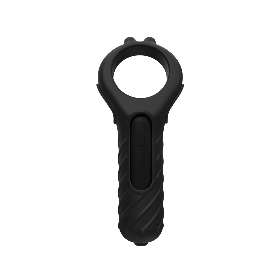 Vibe Edge Vibrating Cock Ring & Bullet | Powerful Pleasure Black