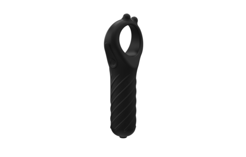 Vibe Edge Vibrating Cock Ring & Bullet | Powerful Pleasure Black