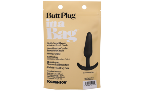 Butt Plug 5 cm - Siliconen Anale Plug voor Beginners