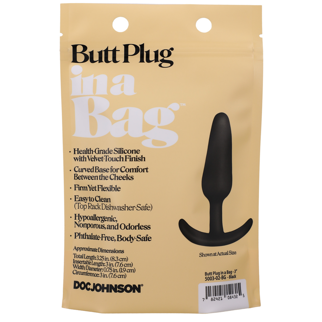 Butt Plug 5 cm - Siliconen Anale Plug voor Beginners