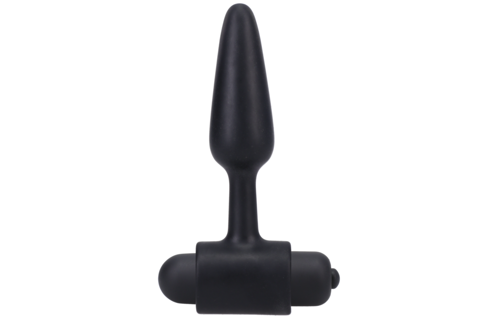 Vibrerende Buttplug 1,2 cm Zwart - Comfort & Kracht