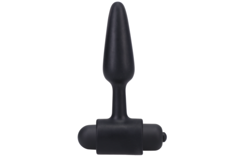 Vibrerende Buttplug 1,2 cm Zwart - Comfort & Kracht