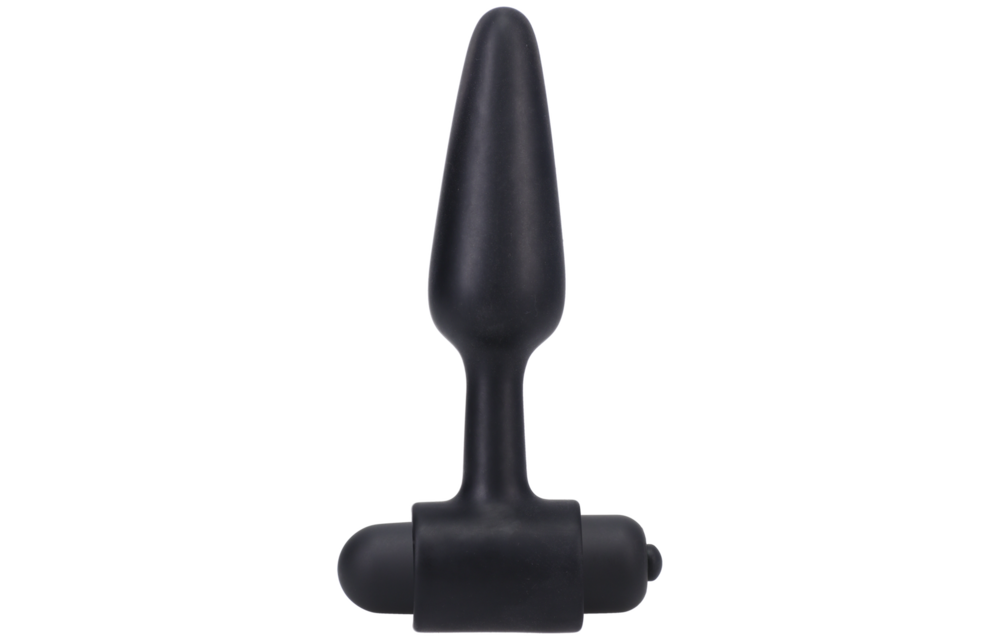 Vibrerende Buttplug 12,1 cm Zwart - Krachtig & Comfortabel