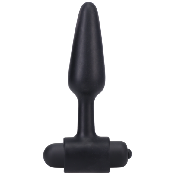 Vibrerende Buttplug 12,1 cm Zwart - Krachtig & Comfortabel