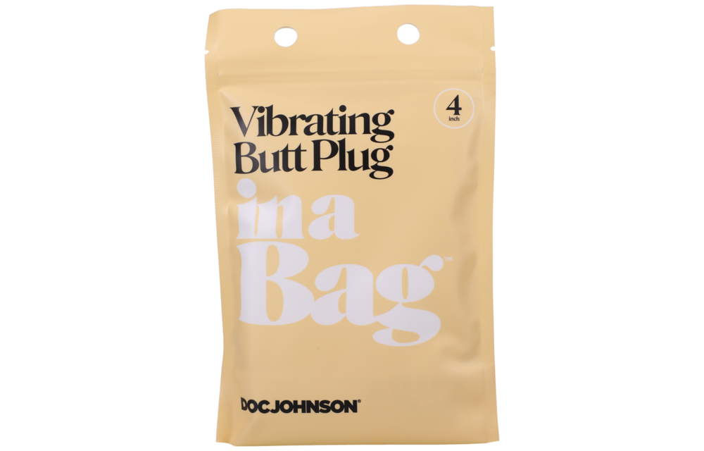 Vibrierender Buttplug 12,1 cm Schwarz – Kraftvoll & Komfortabel