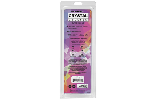 Classic Dong 19,3 cm – Flexible, glitzernde Dildos