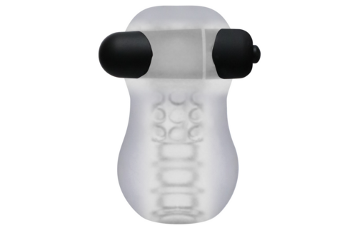 GoodHead Helping Head Pro – Vibrierender Masturbator Frost