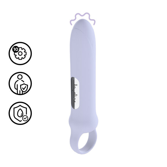 Vibrating Loop Handle Lavender – Compact & Powerful