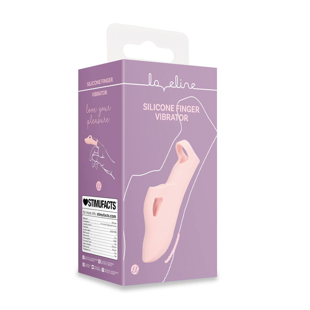 Silicone Finger Vibrator Touch of Pink | Intense Pleasure