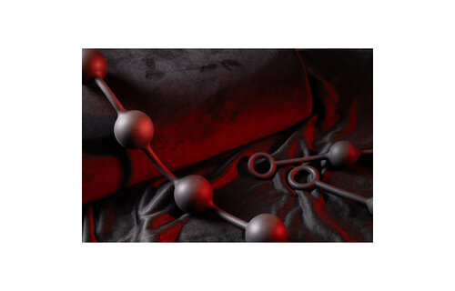 Siliconen Anale Ballen Medium 3,7 cm Zwart - Ultiem Genot