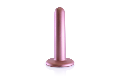 Smooth Silicone G-Spot Dildo - 5'' / 12 cm - Roségoud