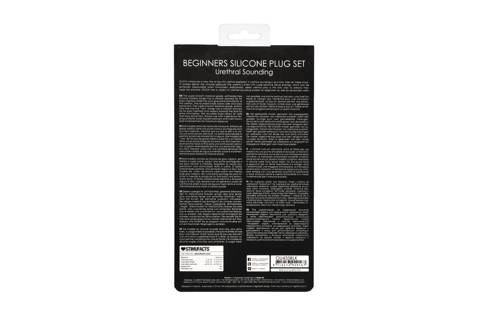 Siliconen Beginners Plug Set – Veilig & Comfortabel Genot