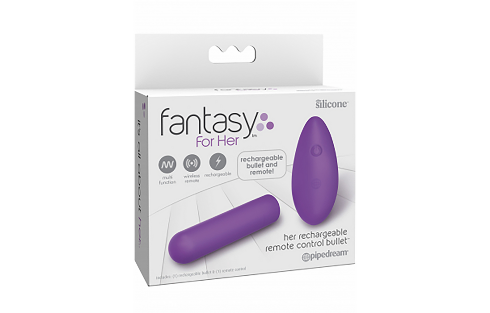 Her - Rechargeable Bullet with Remote Control