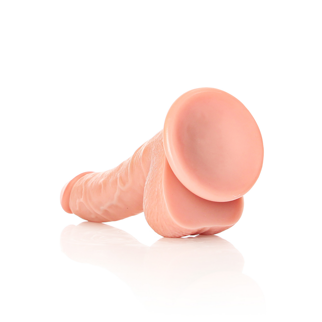 Gebogener realistischer Dildo 9 cm mit Saugnapf – RealRock