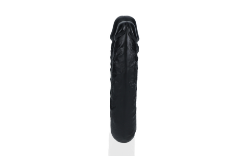 U-förmiger Doppeldildo 12,7 cm x 3,2 cm Schwarz – RealRock