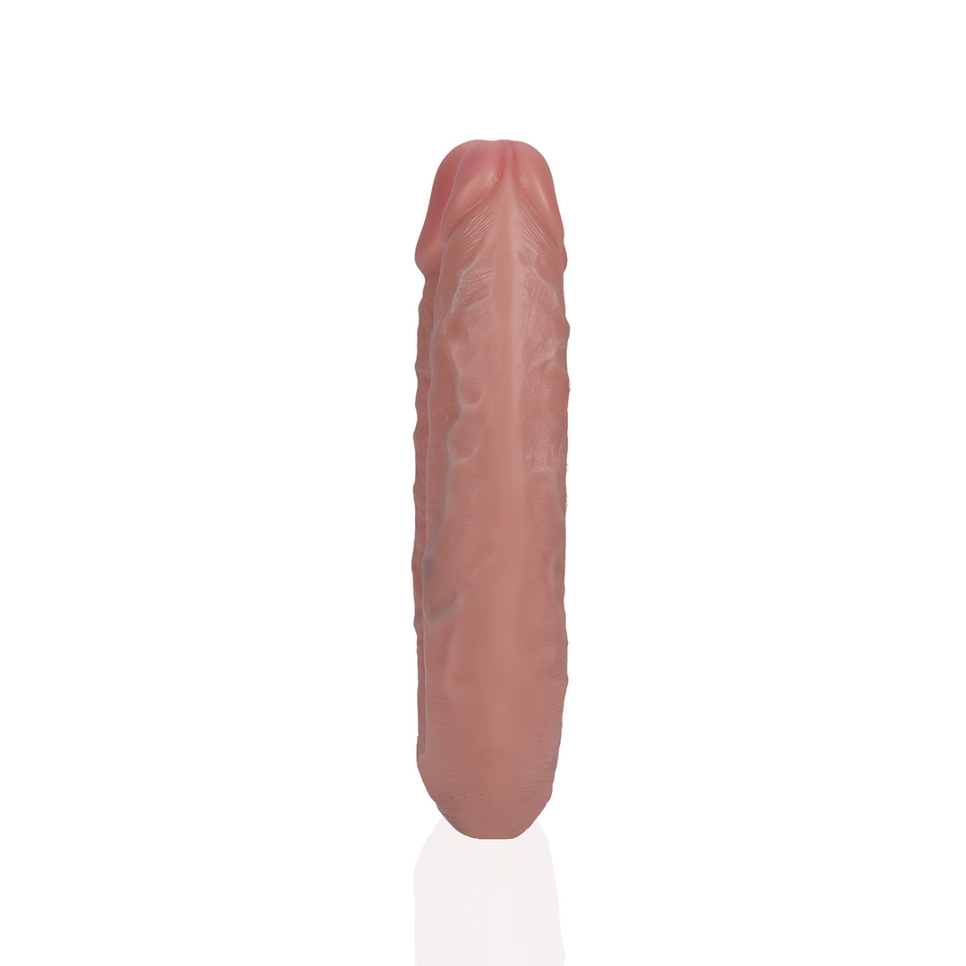 U-Shaped Double Dildo 12.7 cm Realistic & Flesh-Coloured