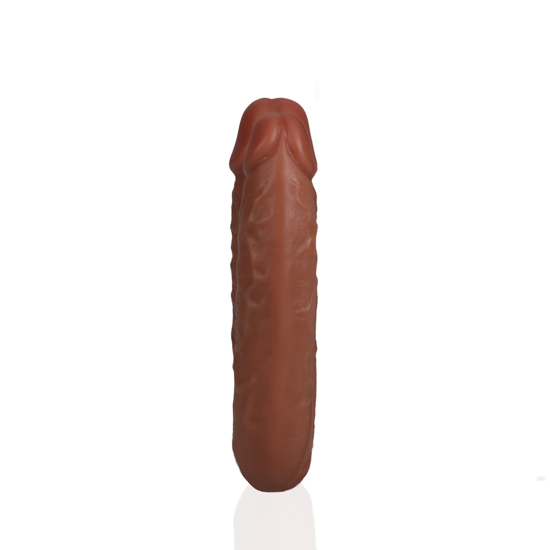 U-Vormige Dubbele Dildo 12,7 cm - Realistisch & Natuurlijk